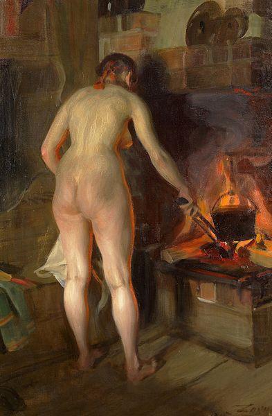 Potatiskitteln, Anders Zorn